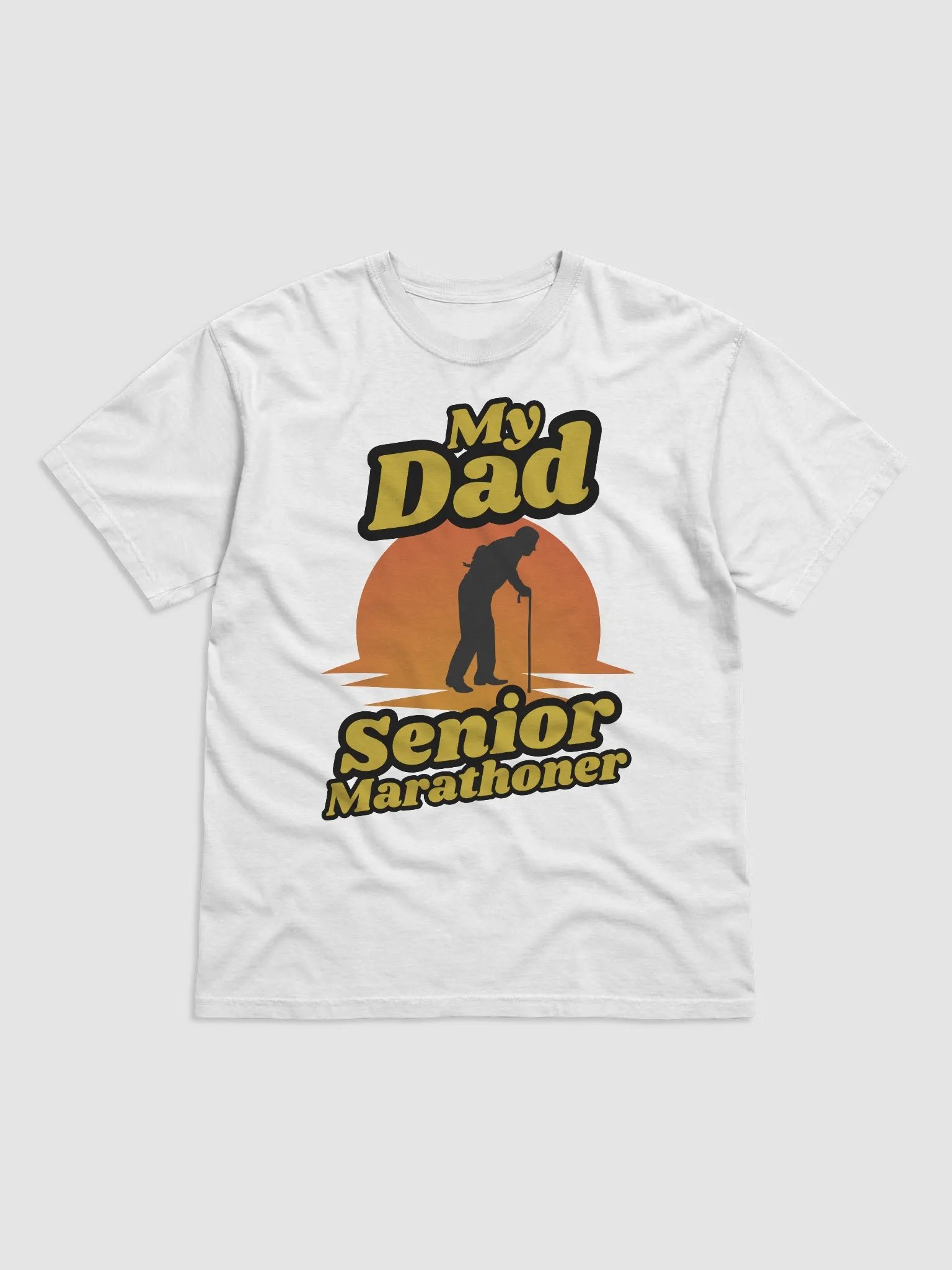 Senior Marathoner Silhouette T-Shirt product image (1)