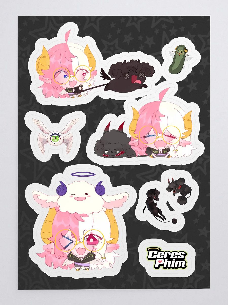 Mascot Collection Sticker Sheet product image (3)