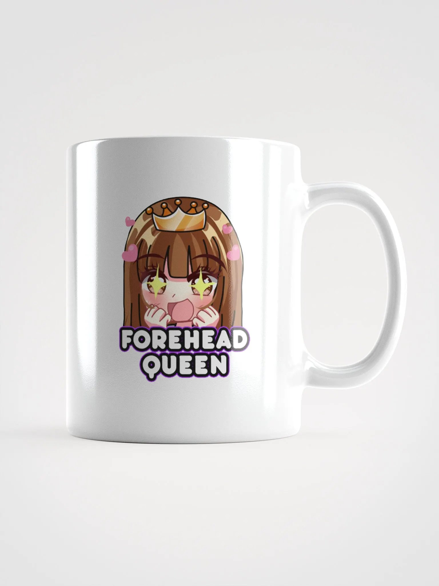 Forehead Queen White Mug product image (1)