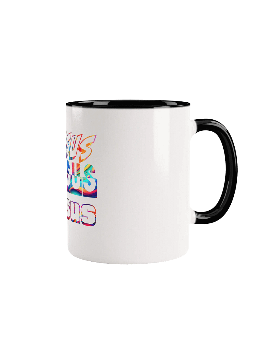 The Name of Jesus Collection - Ceramic Mug with Colour Inside product image (3)
