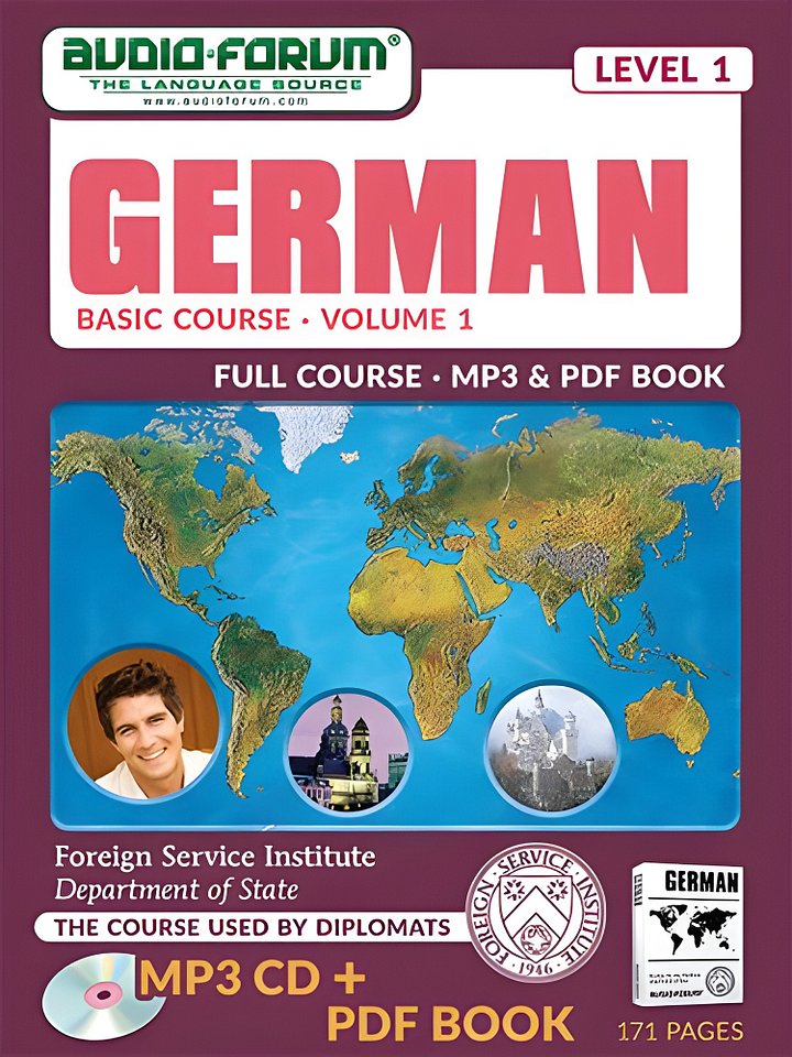 FSI: Basic German 1 (MP3/PDF) product image (1)