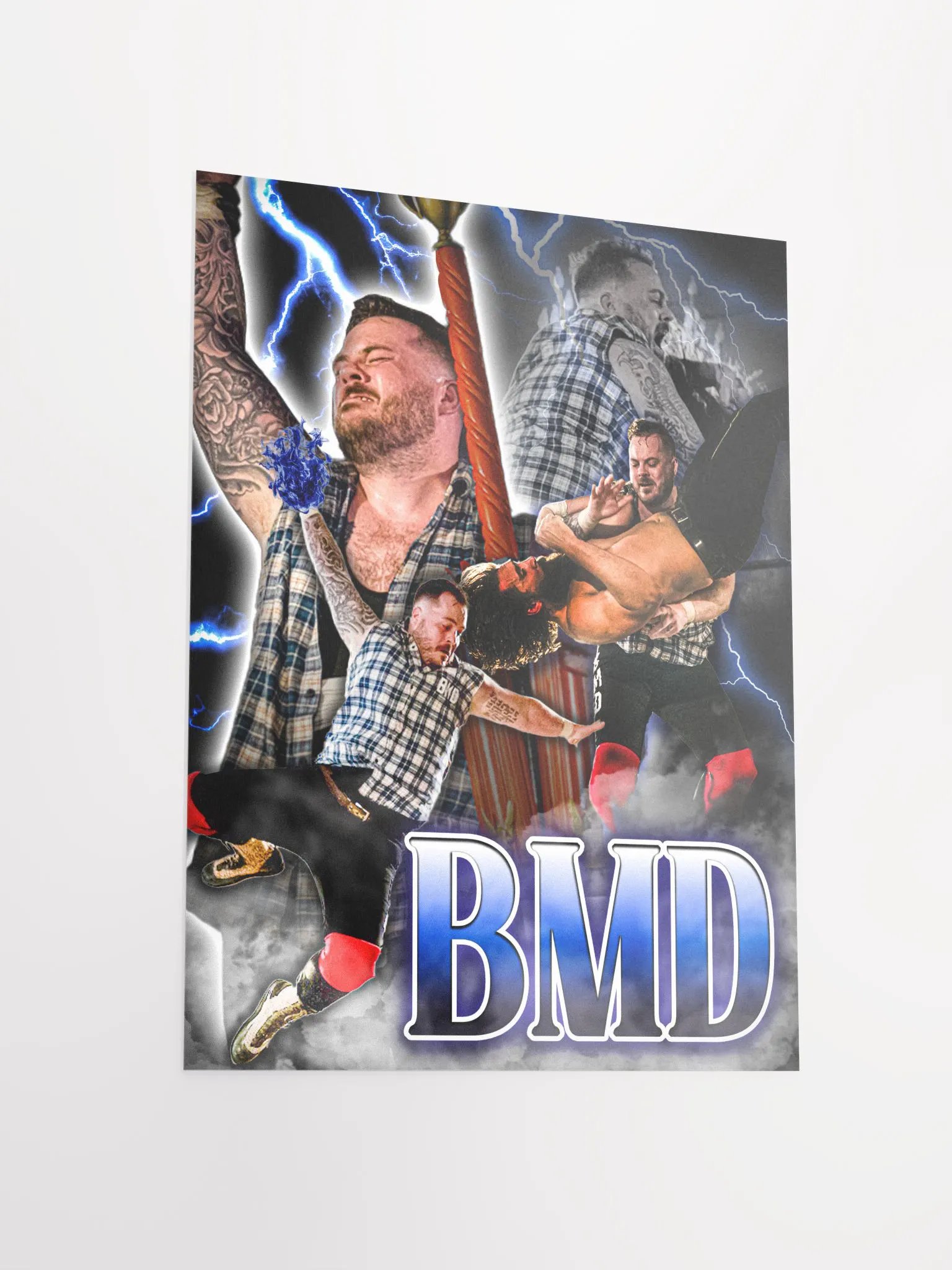 90's Retro Wrestling Poster product image (3)