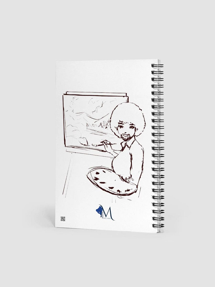 Boob Ross Spiral Notebook product image (2)