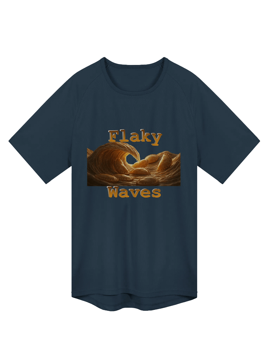 Gradient Waves Unisex Sports Jersey - Flaky Waves product image (2)