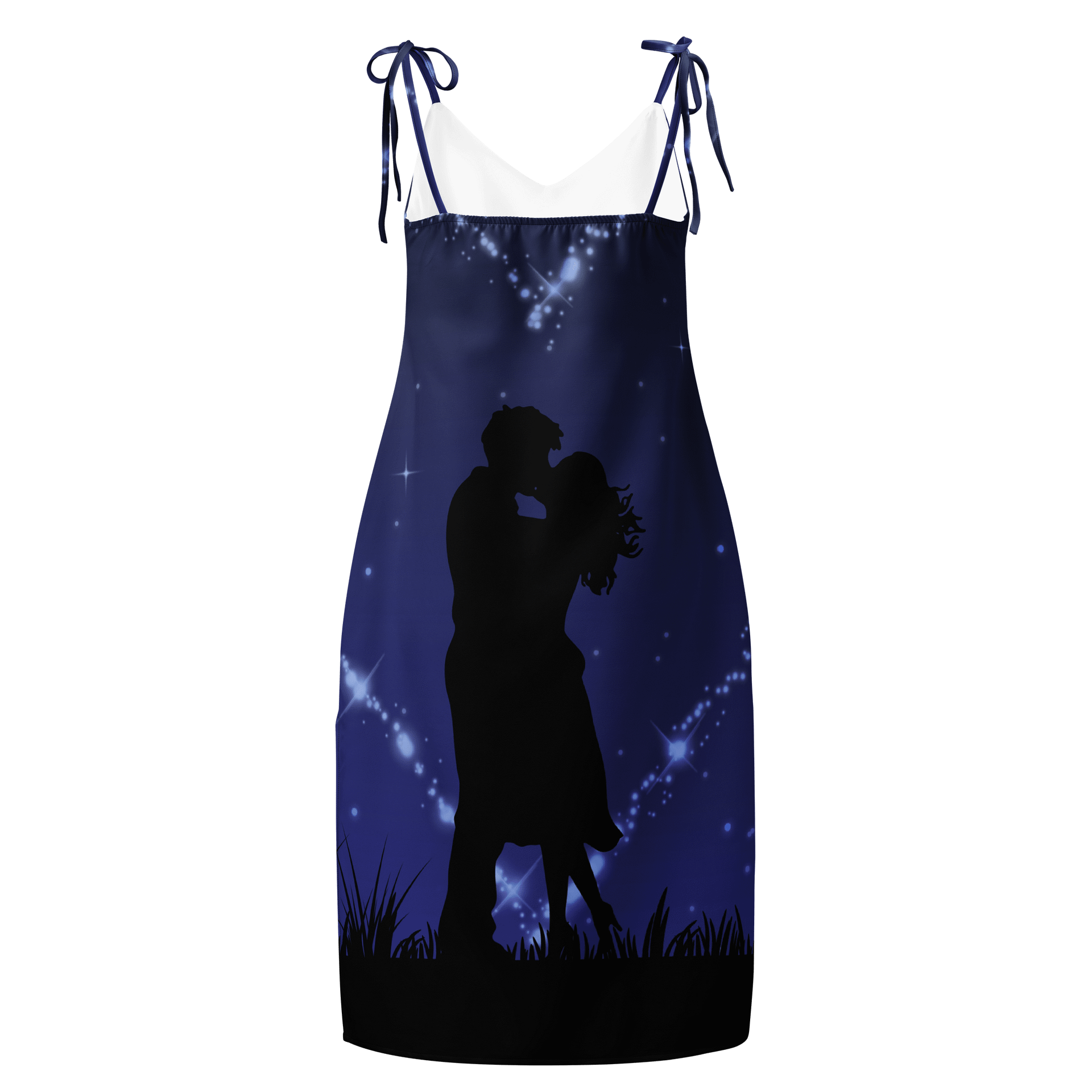 'You Need To Find Some New' All-Over Print Slip Dress product image (1)