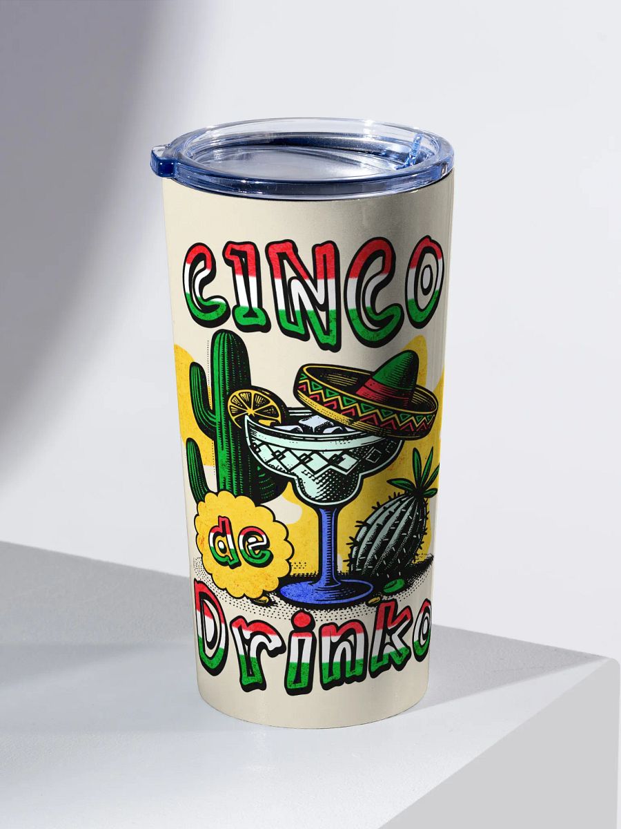 Fiesta Vibes 20oz Stainless Steel Tumbler product image (2)
