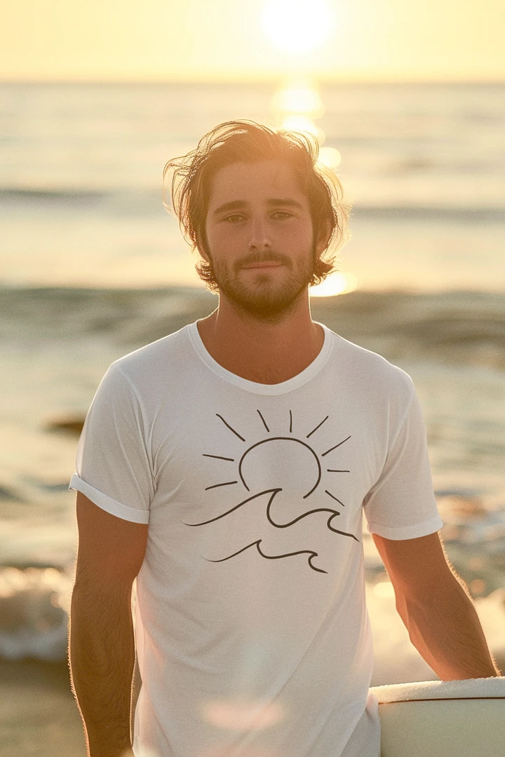 Sunset at the Beach Ocean View Seascape T-Shirt product image (1)