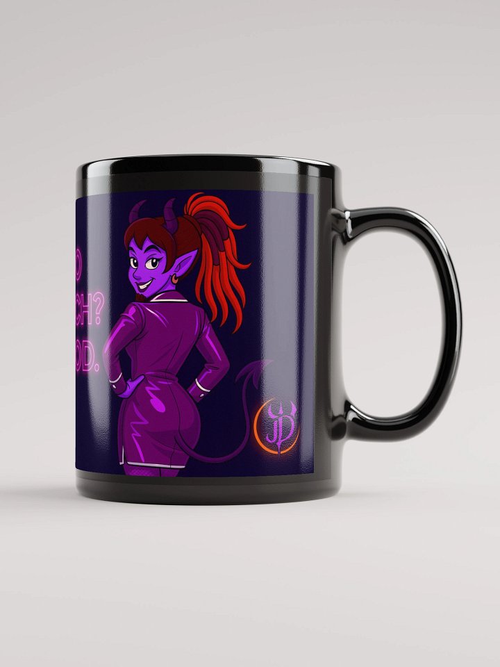 Too Much? Good. Mug – Jaz the Glam Demonette | Funny Queer Attitude Coffee Cup product image (1)