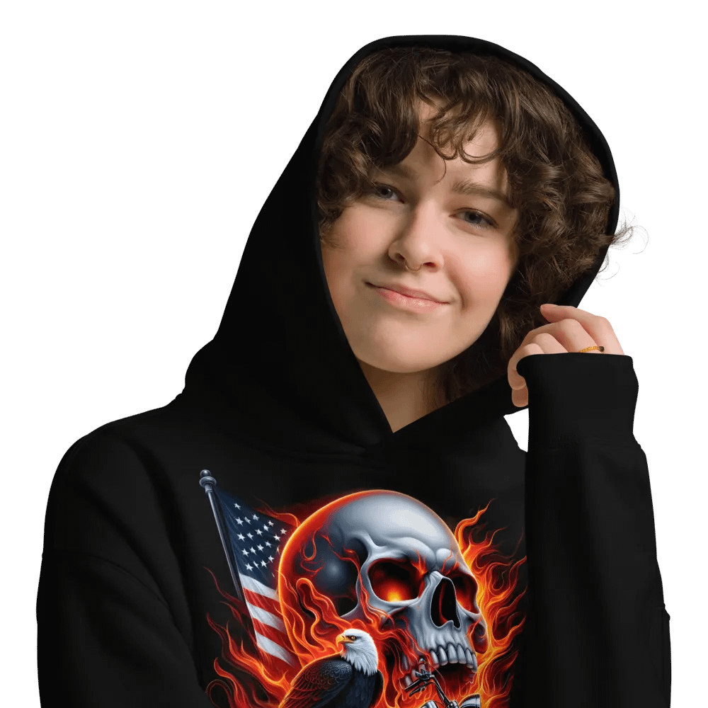 Freedom Rider Oversized Hoodie #31 product image (9)