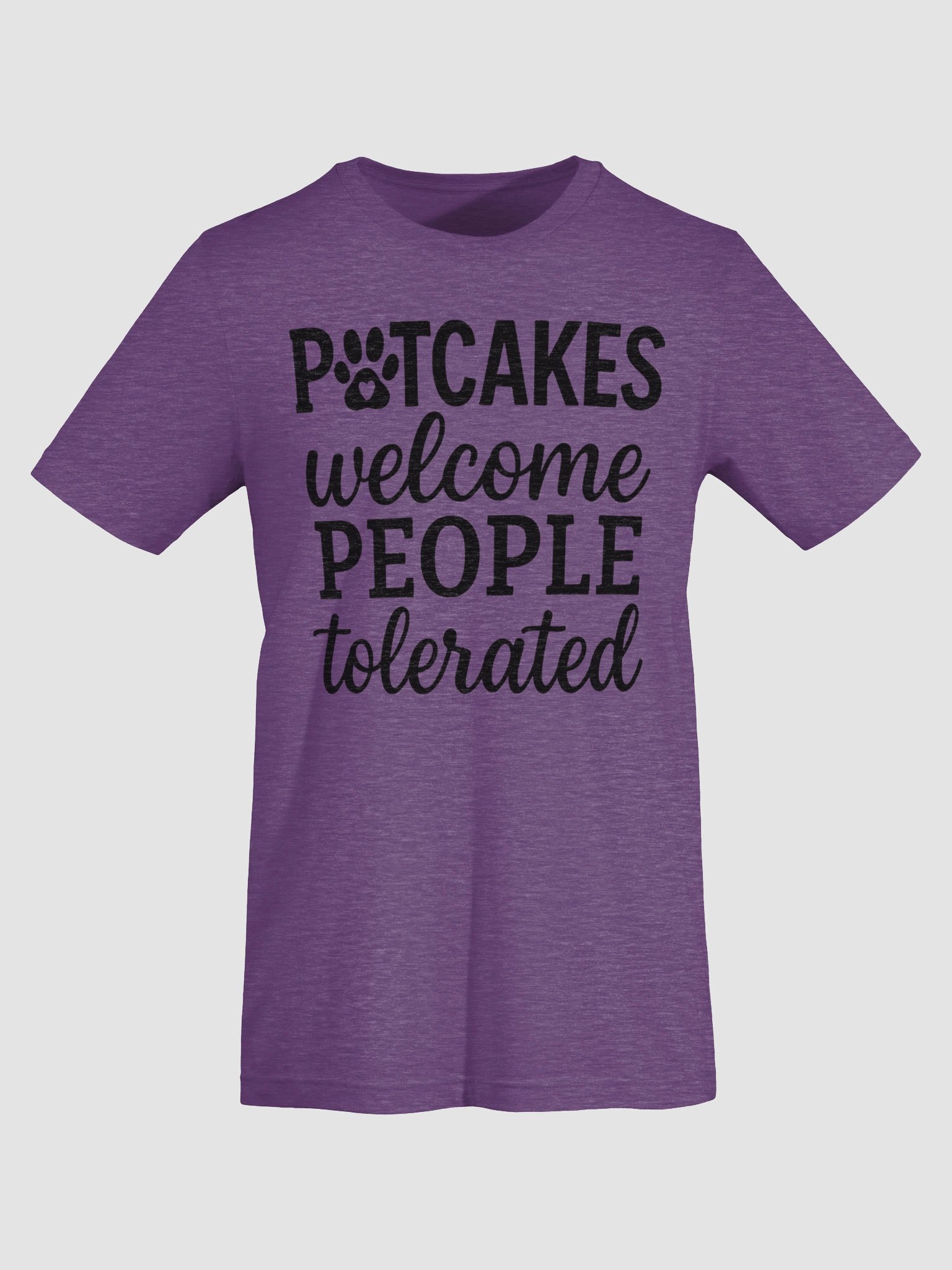 Potcakes Welcome, People Tolerated | Potcake Dog T-Shirt product image (7)