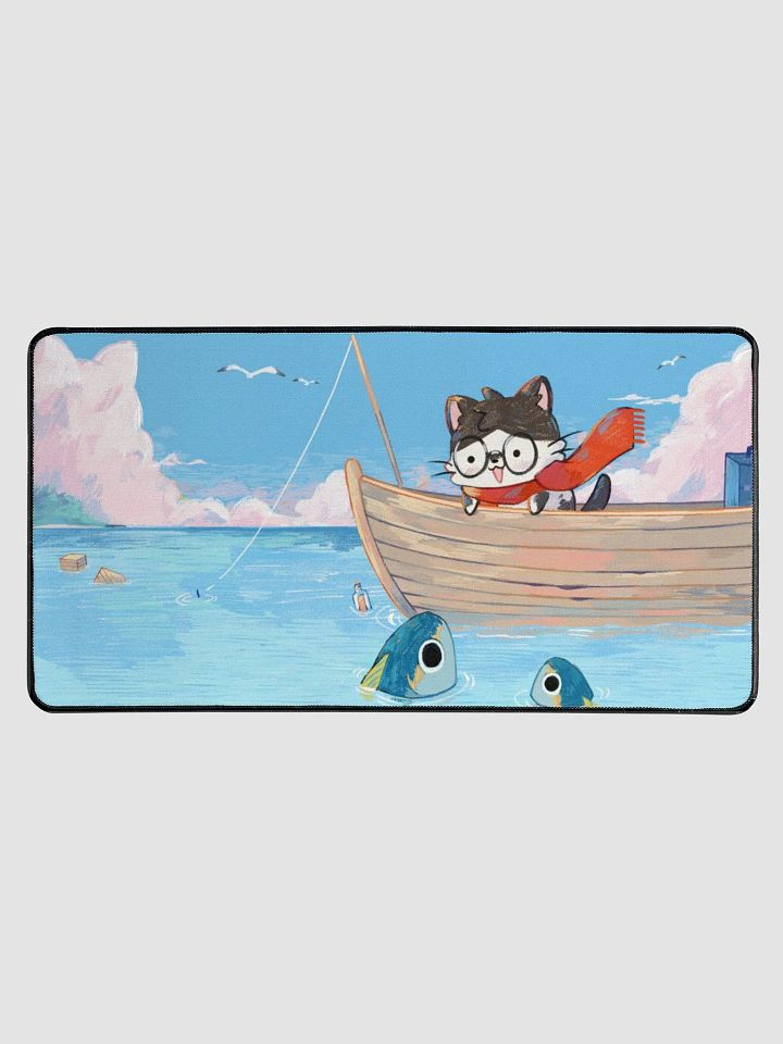 August Fishing Desk Mat 15.5