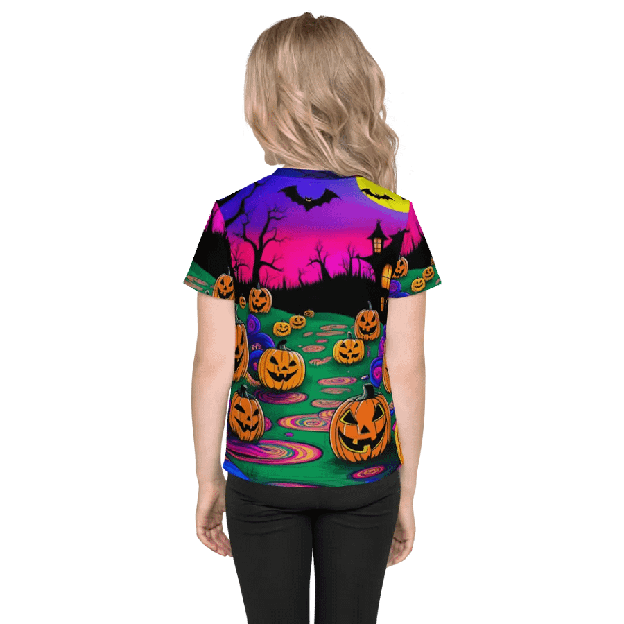 Haunted Pumpkins Habitat Kids T Shirt product image (3)