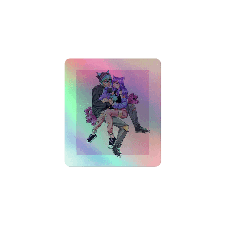 Emmy & Rogue Holo Sticker product image (1)