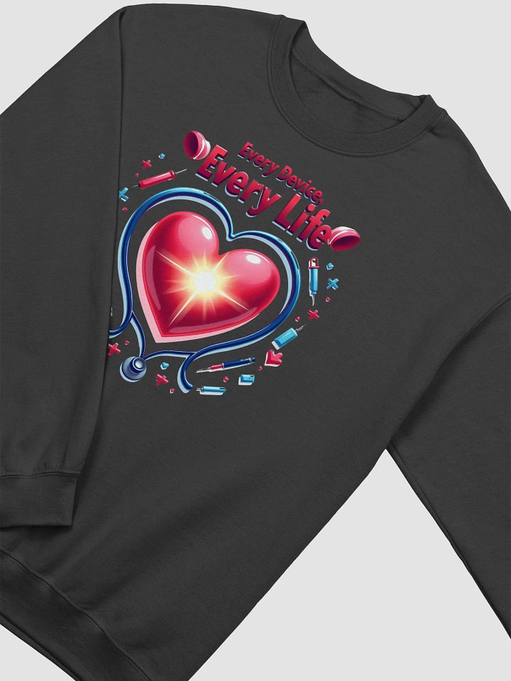 Heartbeat of Care Crewneck Sweatshirt product image (17)