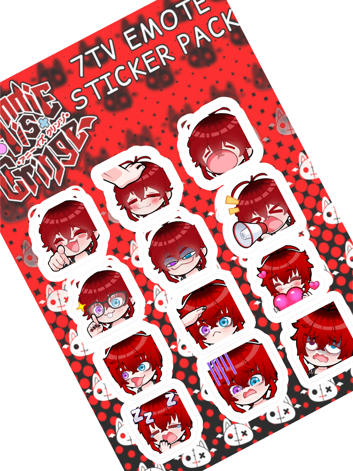 7TV Emote Sticker Pack product image (1)