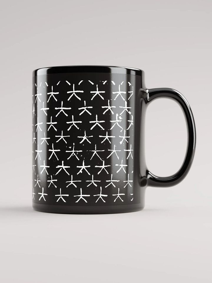 Nefertari Stars Black Coffee Mug product image (1)