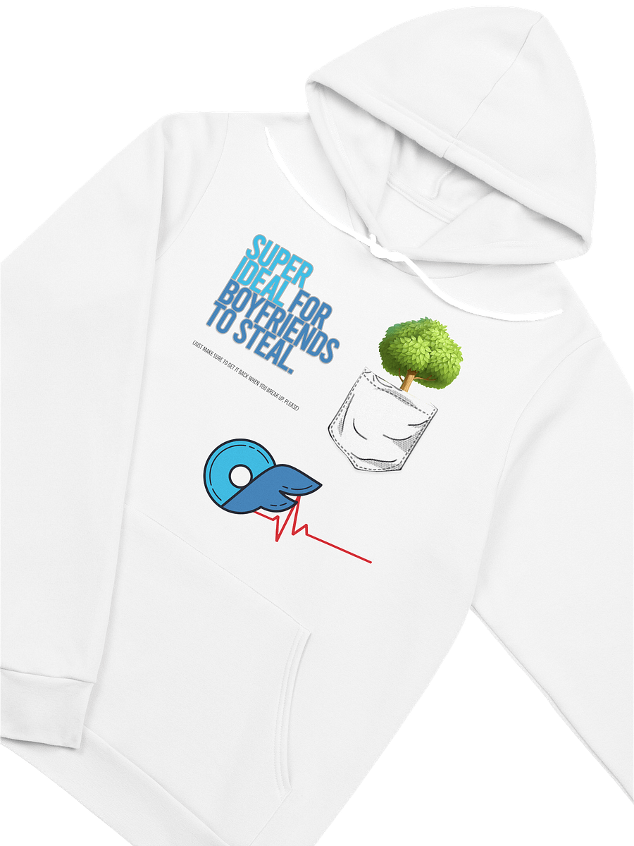 The @nathyn.trees Super Comfy Hoodie in White product image (3)