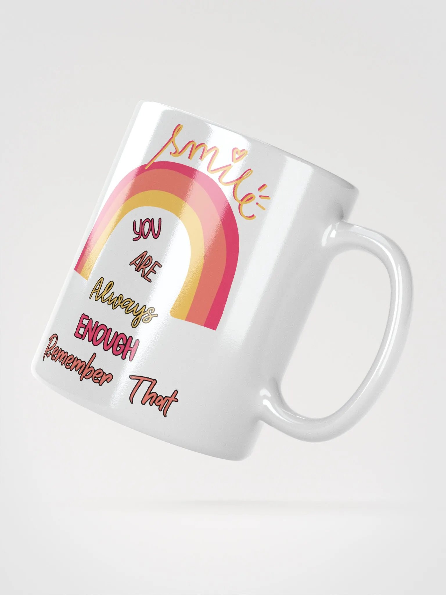 Rainbow Smile Motivational Mug product image (5)