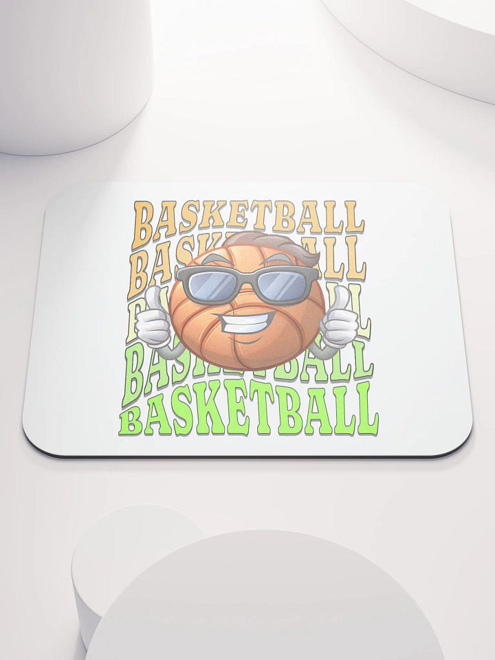 Thumbs Up Basketball Fun Mouse Pad product image (2)