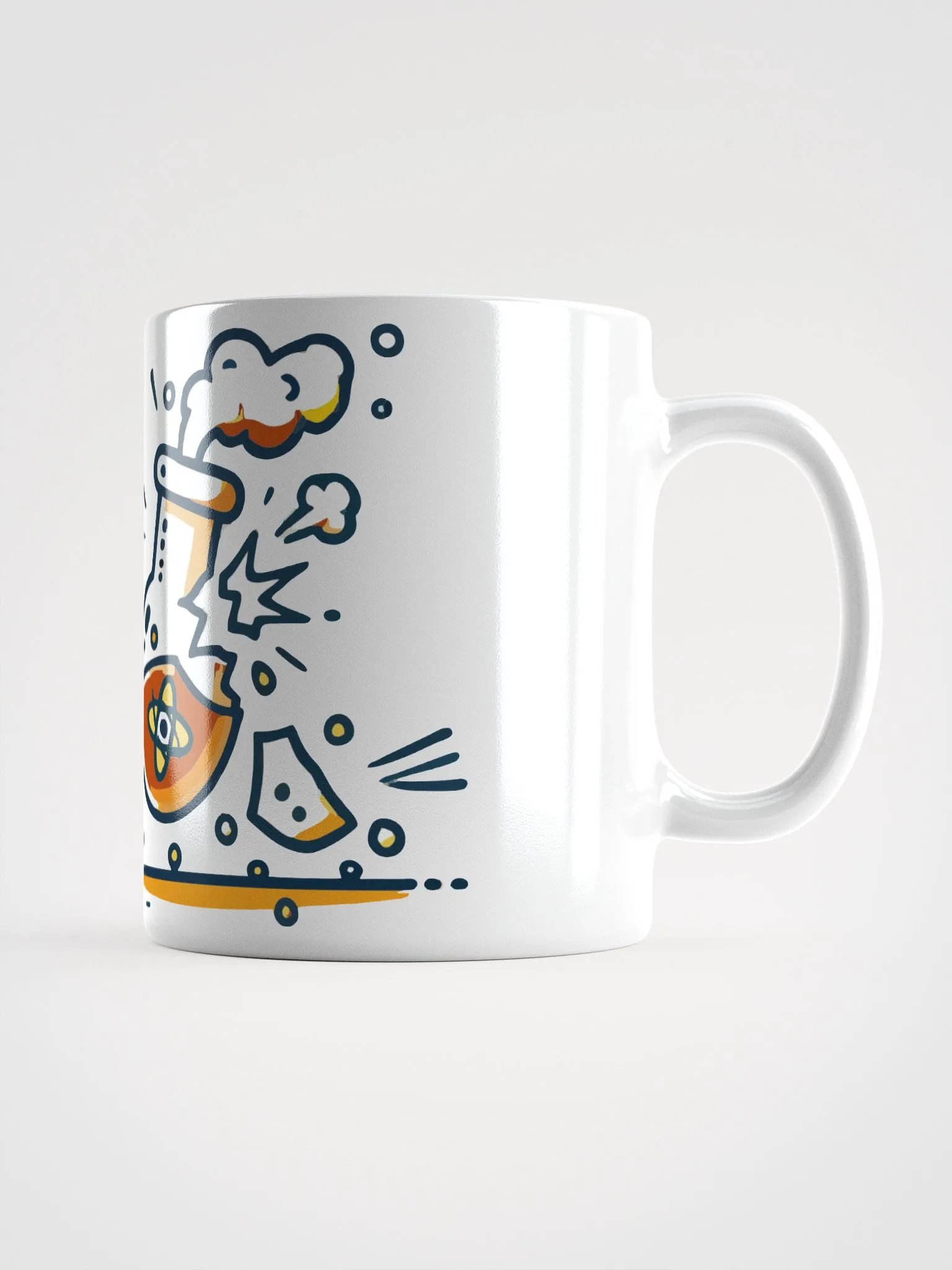 Scientific Ceramic Coffee Mug - Funny, Science Lover Gift- scientist gif- researcher- Science Gift product image (2)