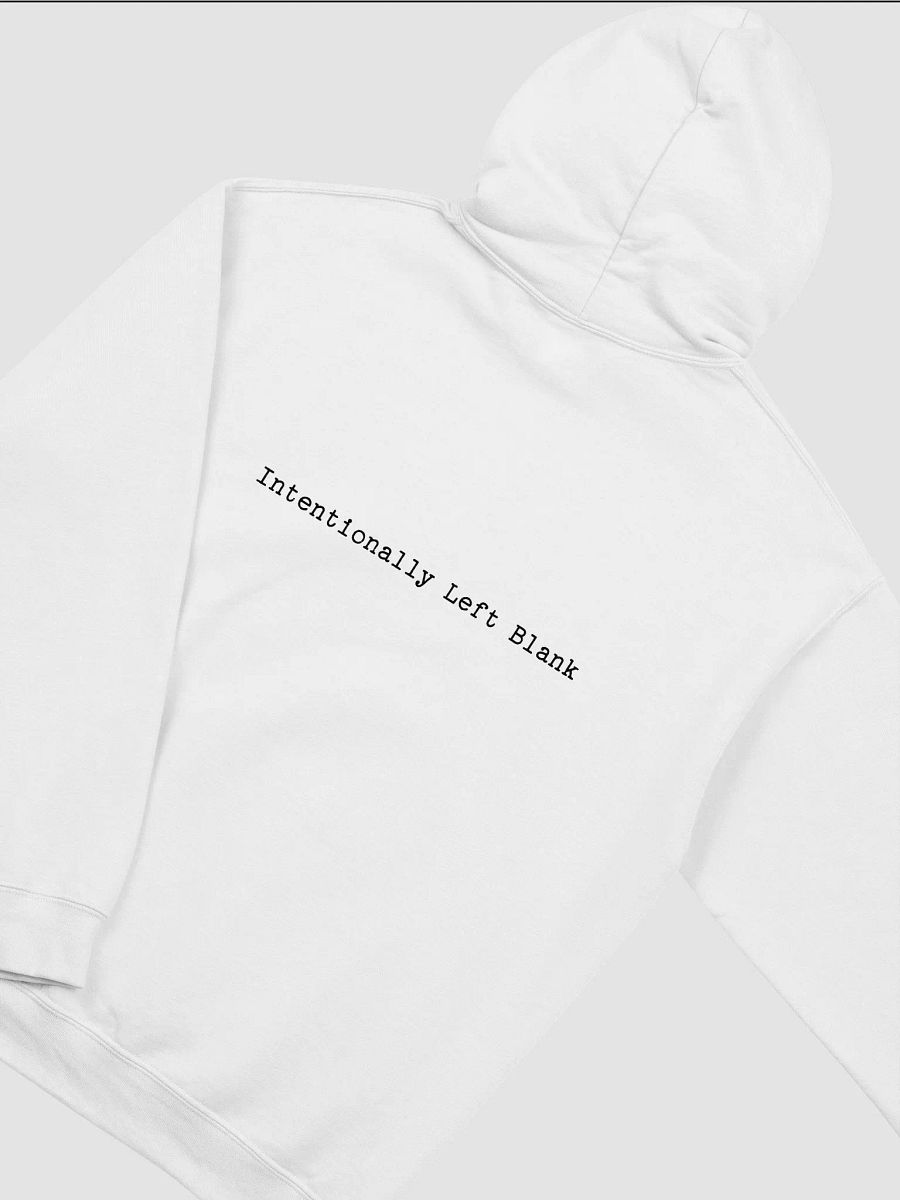 Intentionally Left Blank Printed Classic Pullover Hoodie product image (6)