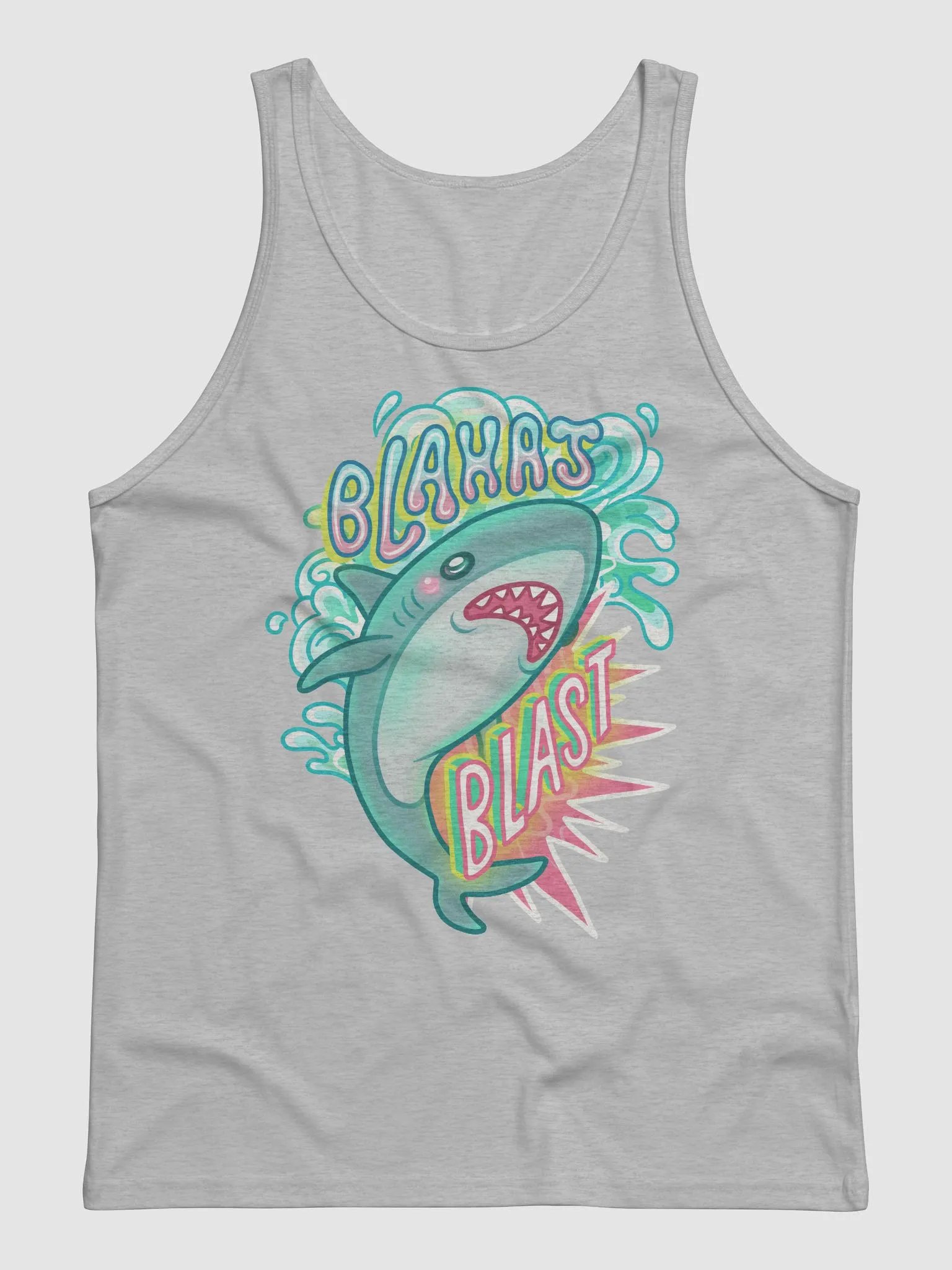 Blahaj Blast Jersey Tank product image (10)