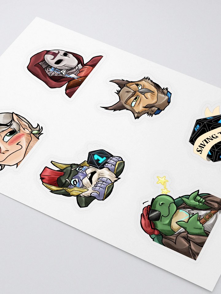 Saving Throw Sticker Sheet product image (2)
