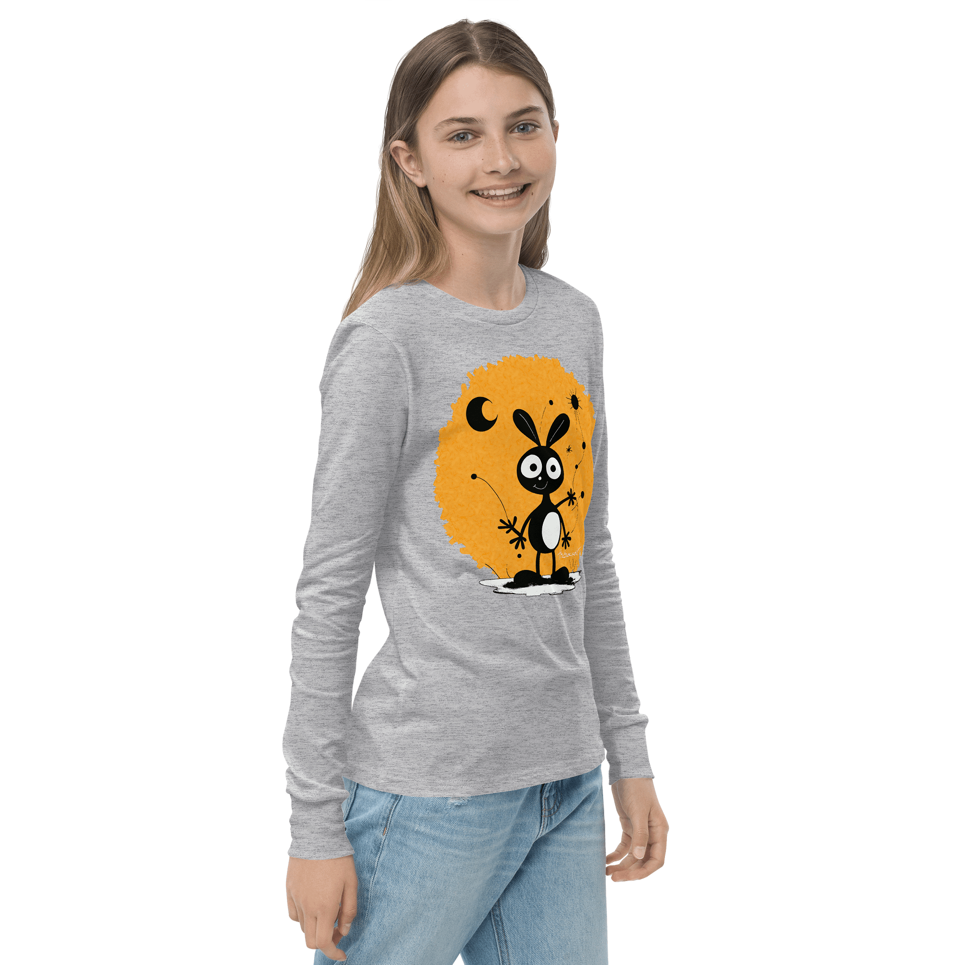 Bella+Canvas Youth Long Sleeve T-Shirt product image (4)