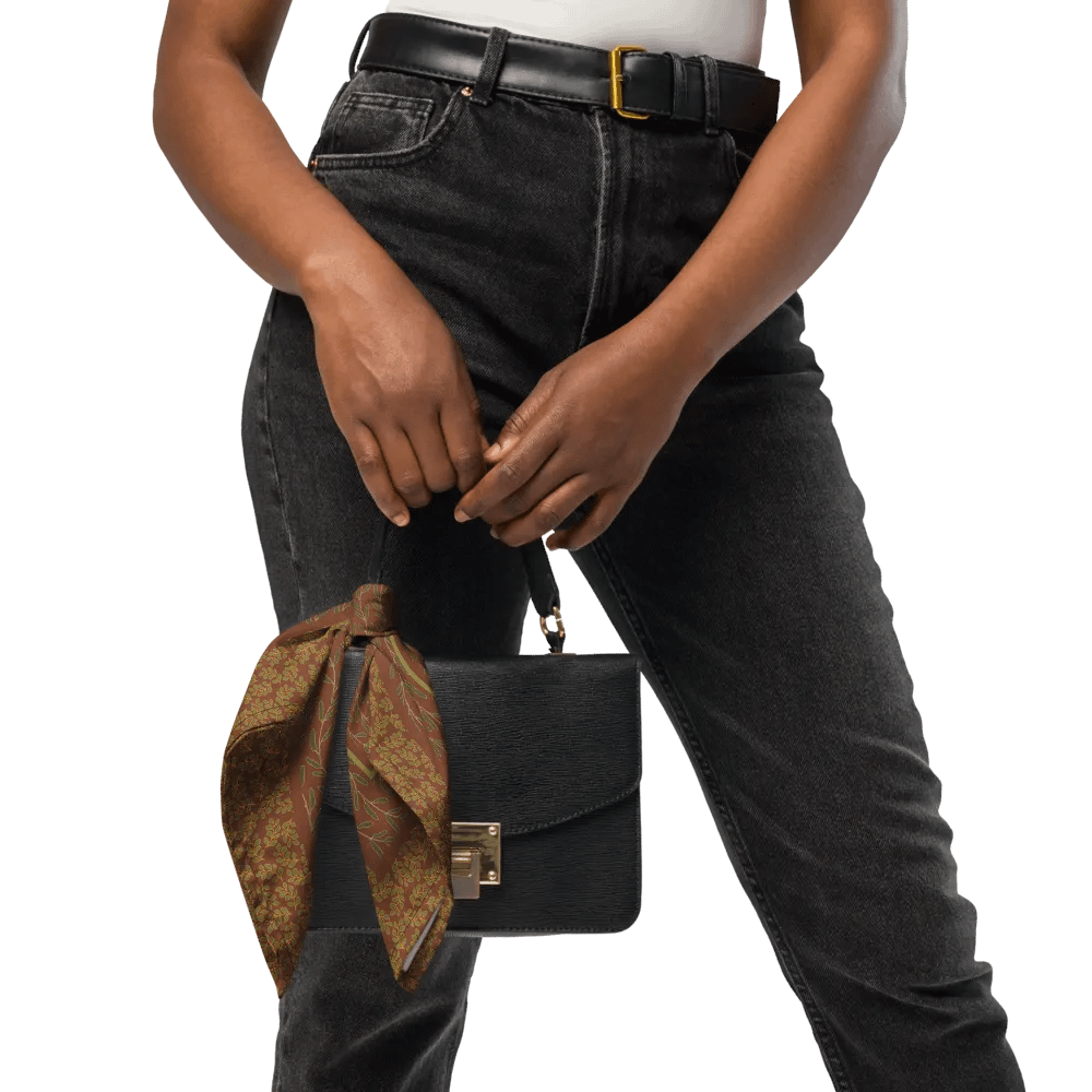 “Good Morning Wave” Bandana in Deep Red product image (4)