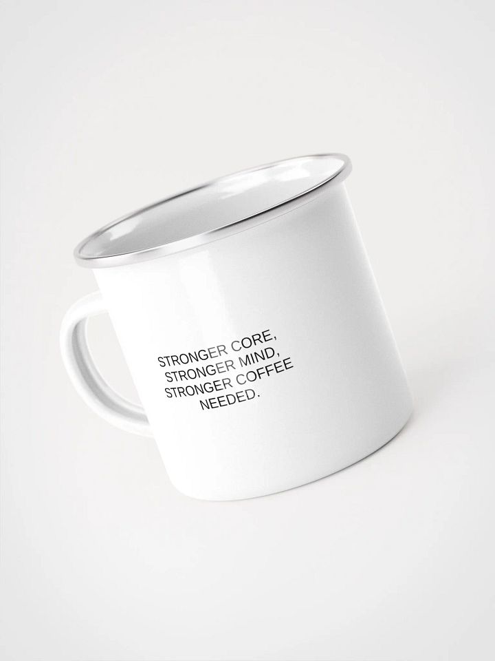 Stronger Coffee Enamel Adventure Mug product image (1)
