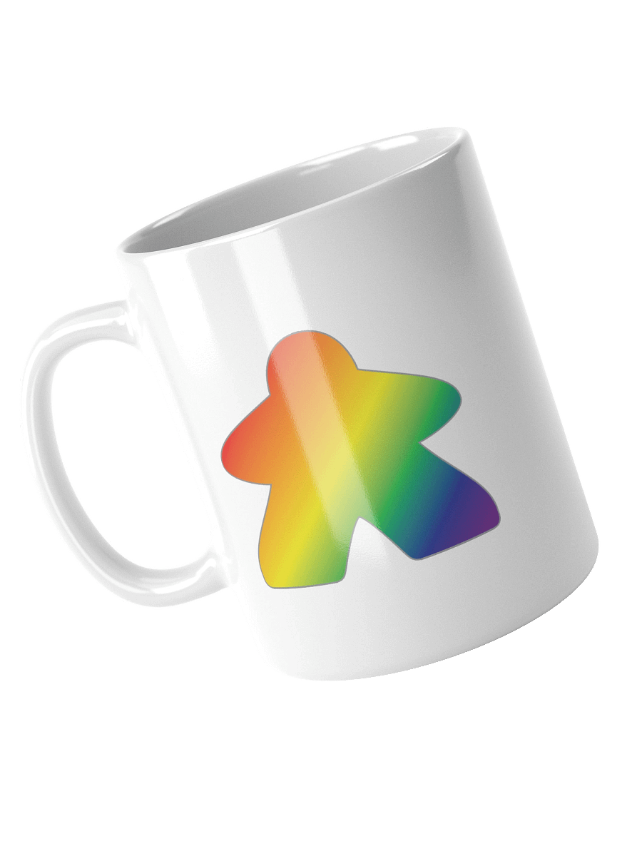 Rainbow Pride Gradient Meeple Mug product image (3)