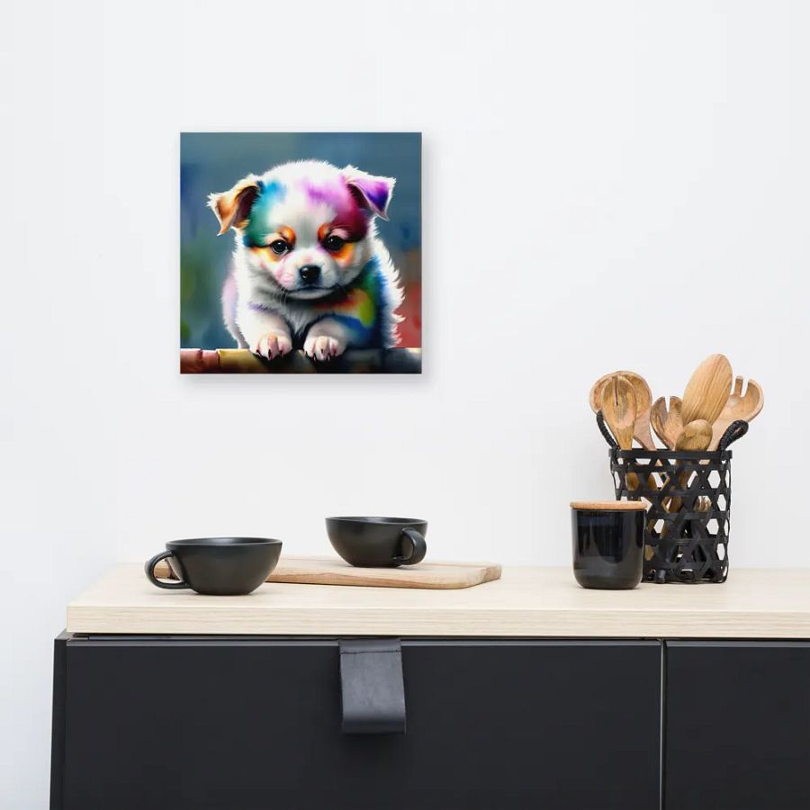 Cute Dog Digital Painting - v20 product image (8)