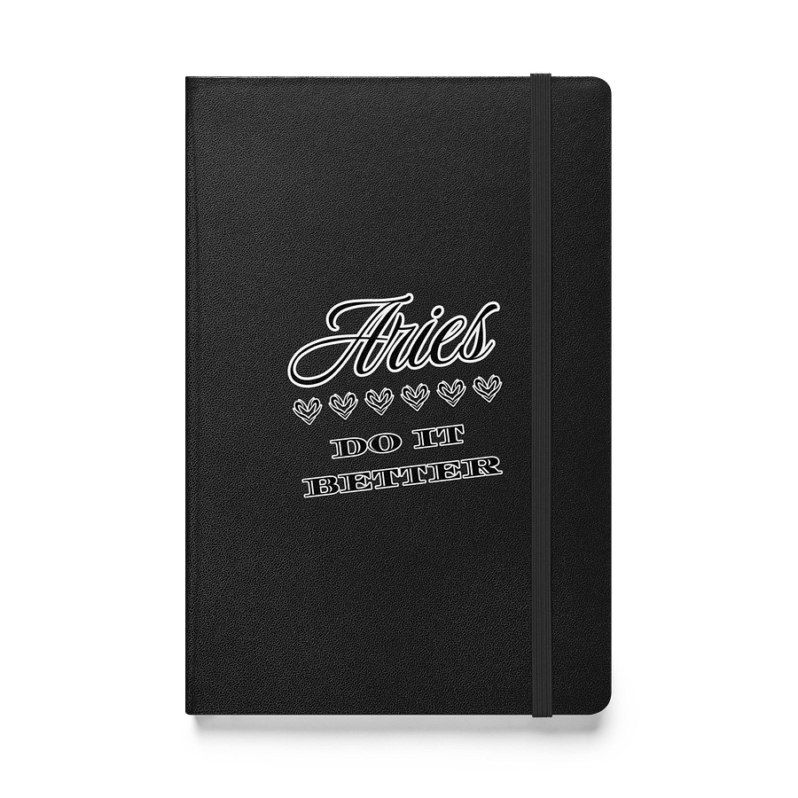 Aries Do It Better Hardcover Journal product image (1)
