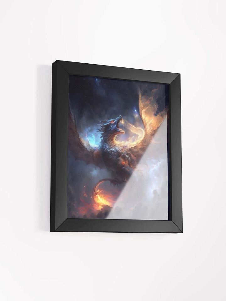 Kheron the dragon - Framed High Quality Matte Poster product image (2)