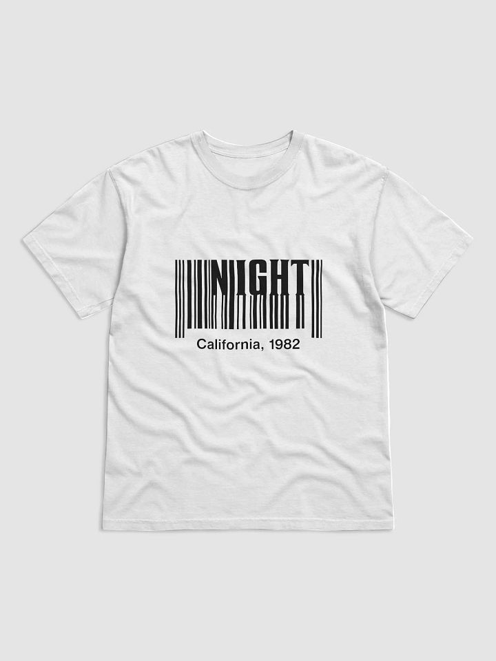 Knight '82 Barcode T-Shirt (Light Colors) product image (37)