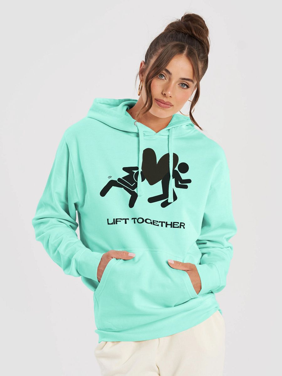 Lift Together Heart Independent Trading Co. Midweight Hoodie product image (5)