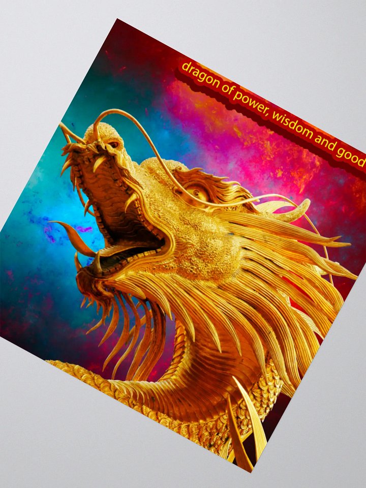 Dragon of Power Kiss Cut Stickers product image (4)