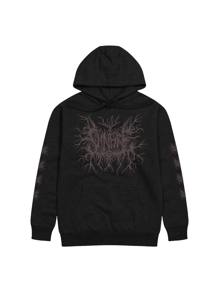 Sunfyre Gray Metal Logo Hoodie product image (1)