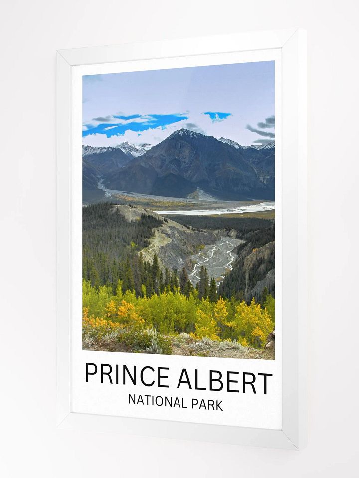 Prince Albert National Park Matte Framed Poster product image (7)