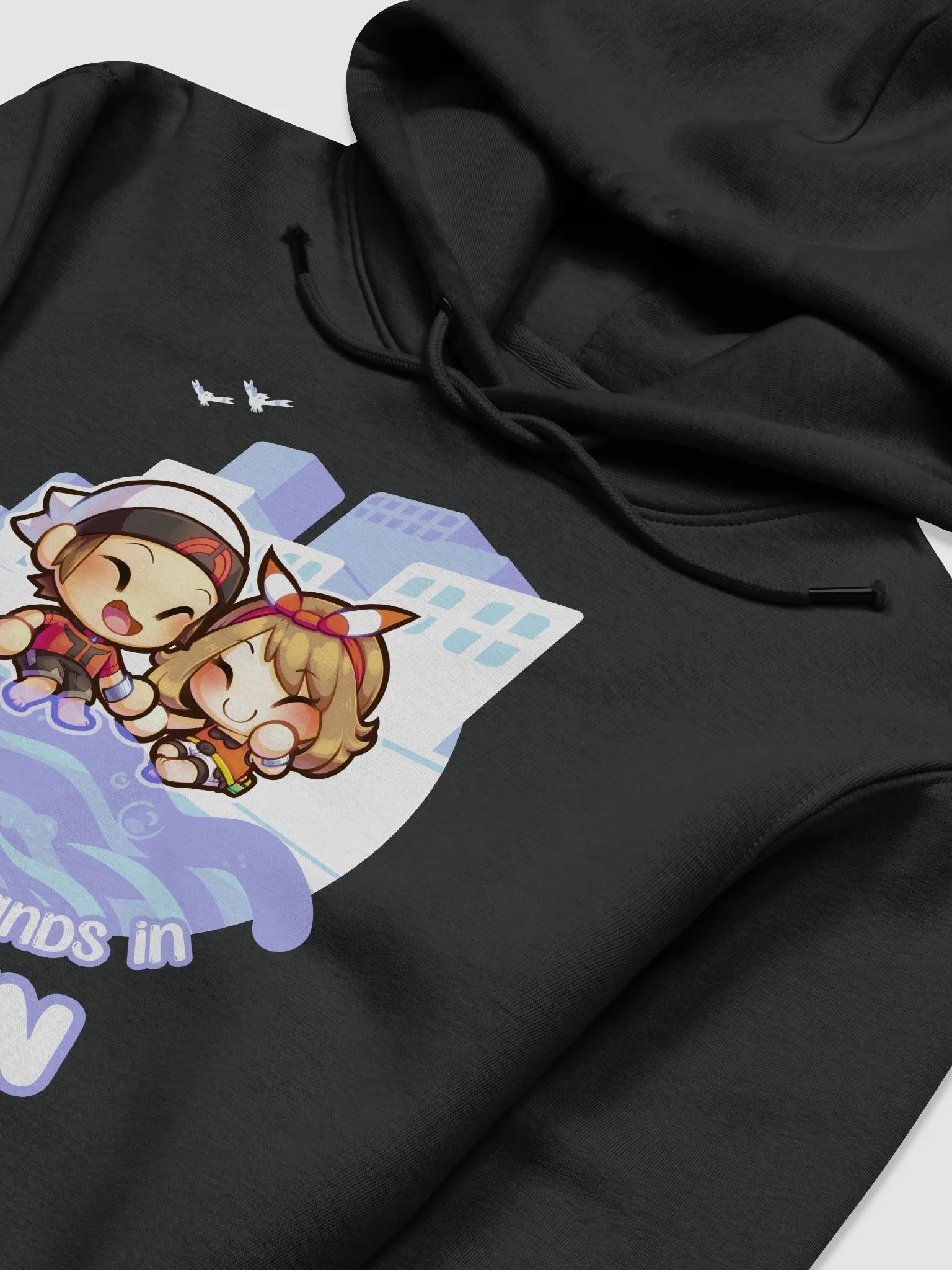 Let's Hold Hands in H Girl and Boy - Hoodie (Premium) product image (12)
