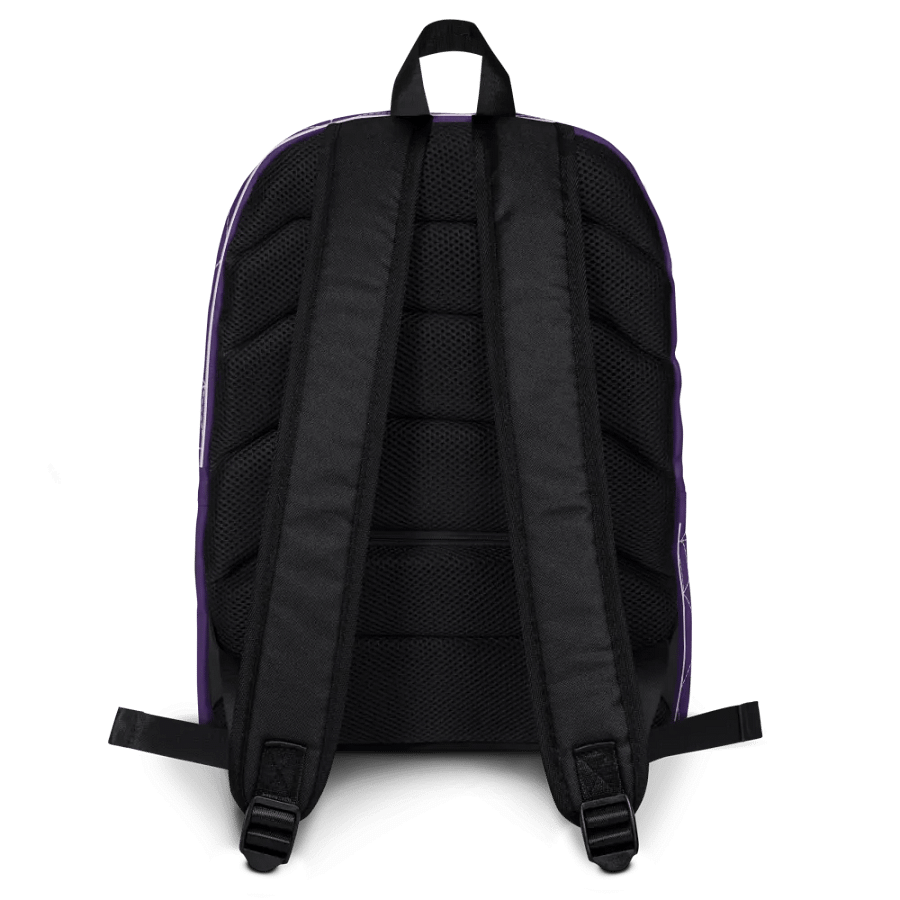 Full of Spiders purple backpack product image (3)