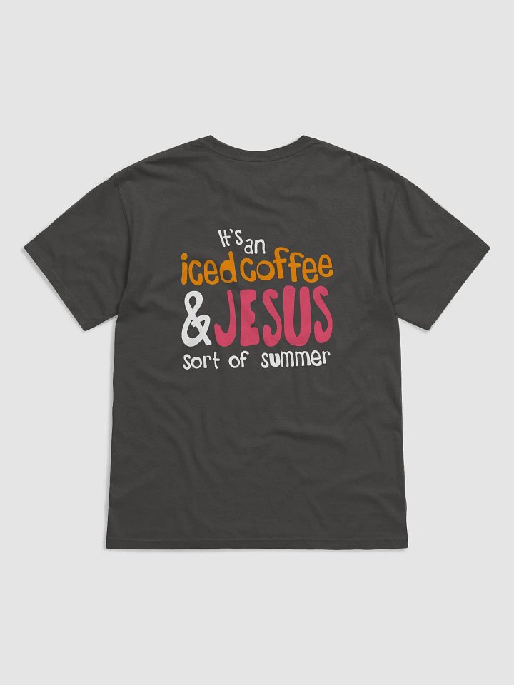 Iced Coffee & Jesus - Comfort Colors Garment-Dyed Heavyweight T-Shirt product image (17)
