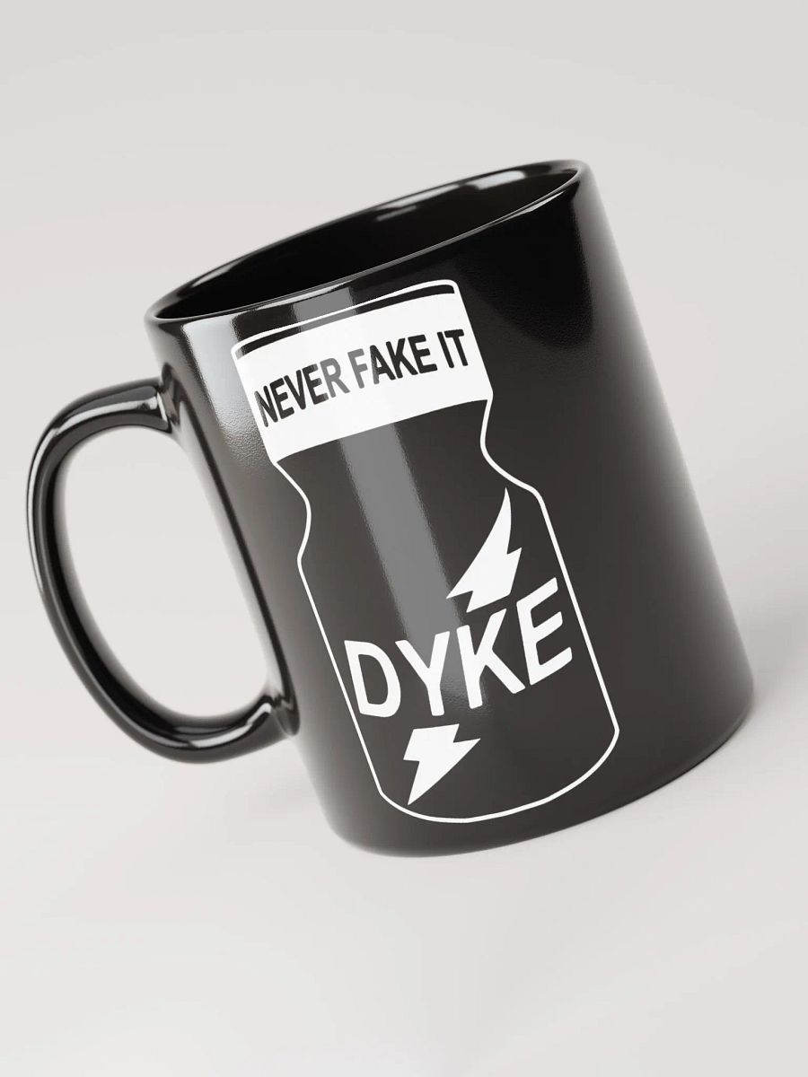 Dyke Poppers Mug 👃 Black product image (4)