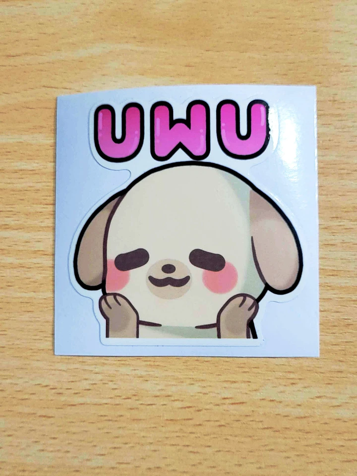 Glossy Sticker | UwU product image (1)