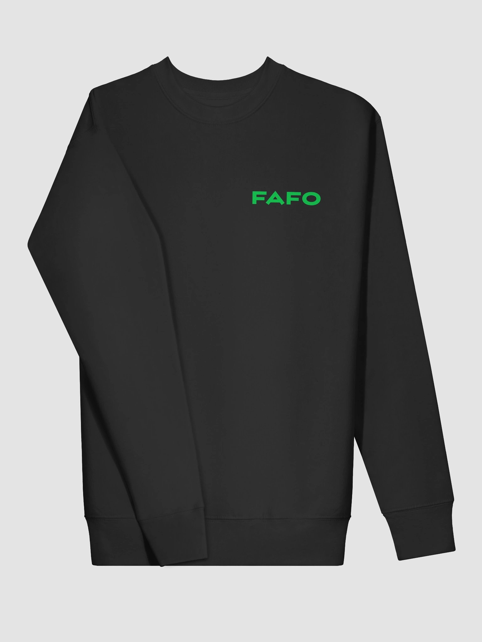 Bold Green Statement Sweatshirt product image (24)