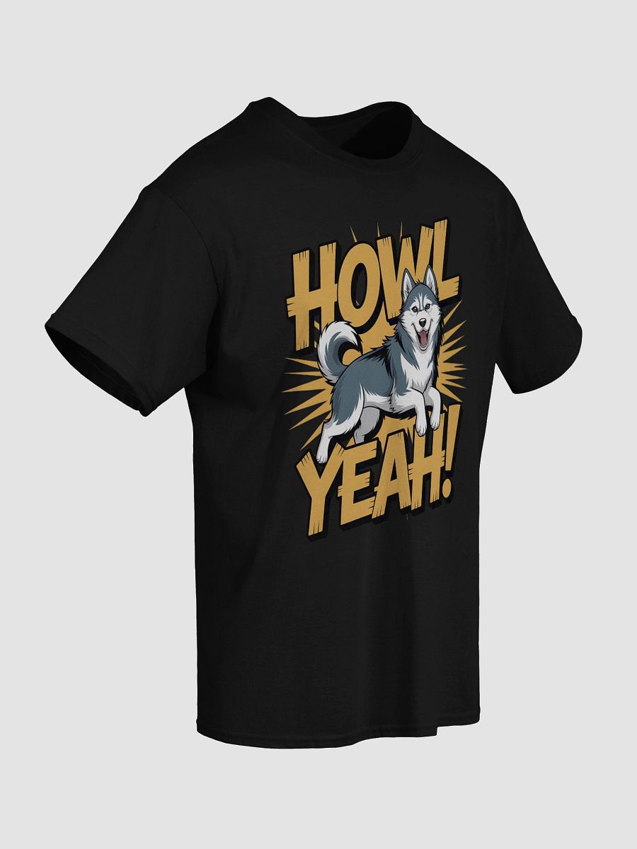 Howl Yeah! Siberian Husky Graphic Tee product image (31)