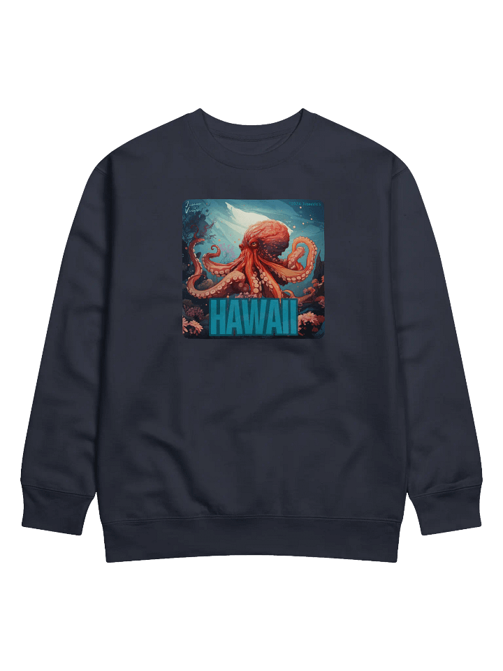Jimee Vic's Ocean Floor Octopus Crewneck Sweatshirt product image (2)