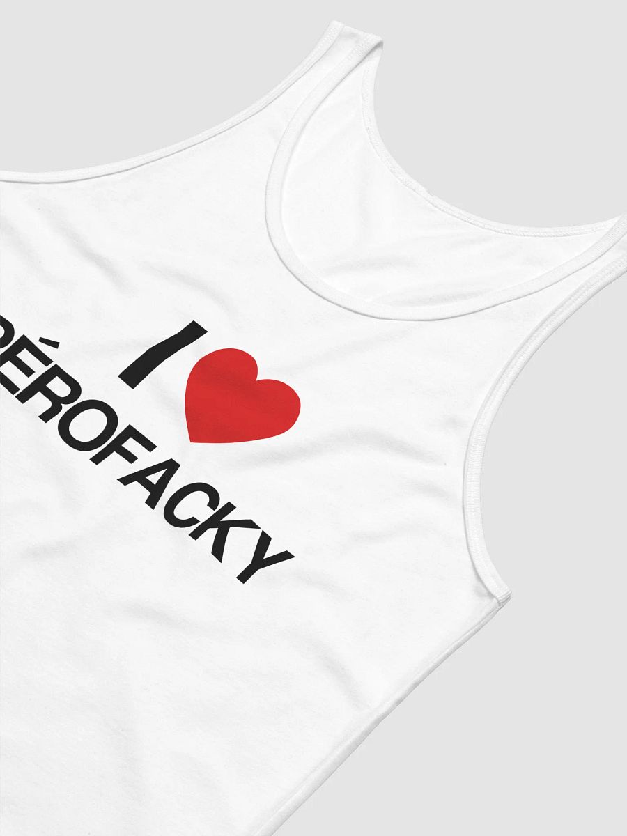 I ♥️ Perofacky tank top white product image (6)