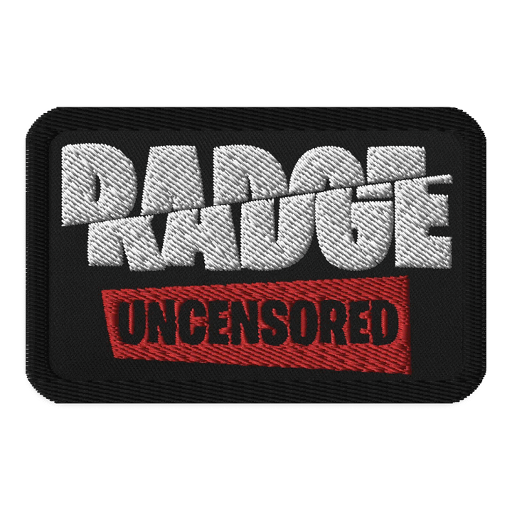 Uncensored Red Stamp Patch product image (1)