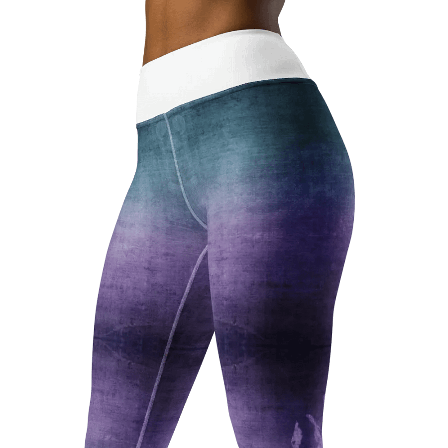 Blue Wildflowers Leggings product image (4)